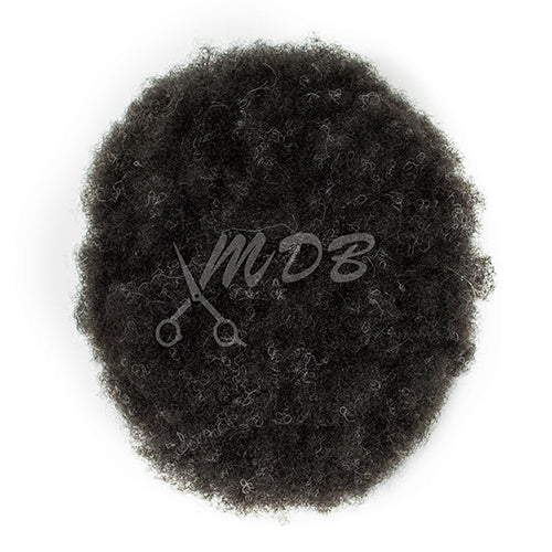 Afro Curl- Black/ 10% grey