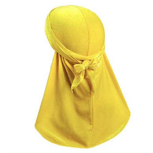 Yellow Velvet Durag